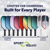 Sport Squad 2-Player Pickleball Paddle Set - 2 Fiberglass/Graphite Paddles