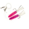 Ling Cod Squid Rigs-15pcs Pink
