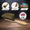 Traditional Pure Bristle Natural Hand Brush Super Soft Real Hair