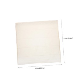 Ciieeo 4pcs Mesh Cheesecloth Filter Bag Cotton Filtering Fabric Lint Cloth for Soy Products