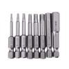 8PCS Allen Wrench Drill Bit Set Hex Head S2 Alloy