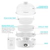 Elite Gourmet EGC007CHW Easy Electric 7 Egg Capacity Cooker, Poacher,