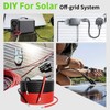 100Ft Solar Panels Extension Cables, 6mm² PV Cable Without Connectors,