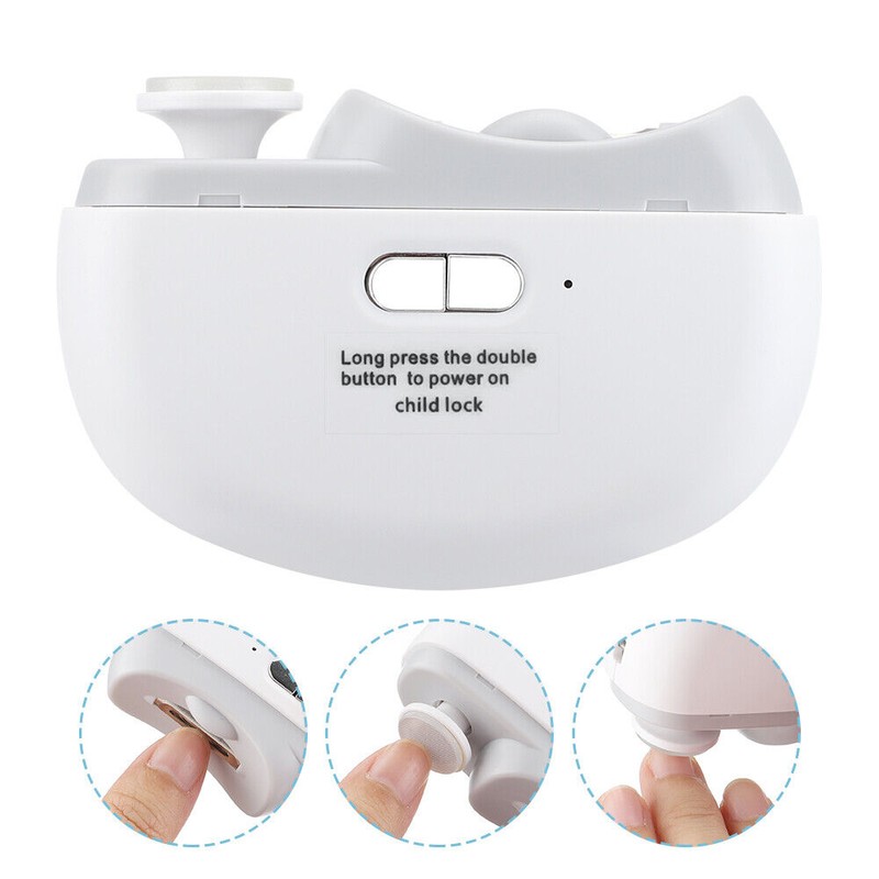 Professional Cutter Pedicure Electric Automatic Nail Clippers Toe Thick Nails