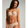 Hunkemöller Jane Preformed Strapless Underwired Bra, Rugby Tan