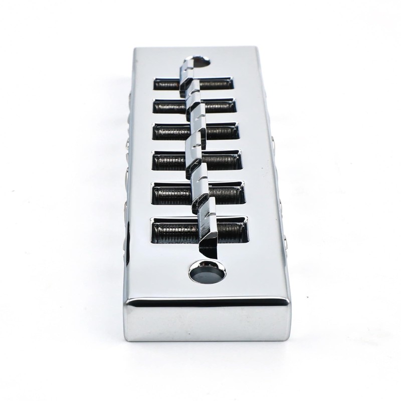OVSAL Harmonica Tune-O-Matic Guitar Bridge, Solid Brass Electric Guitar Bridge