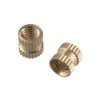 HOBBYIN Female Threaded Inserts 100Pcs 6mm Length Durable M5 x