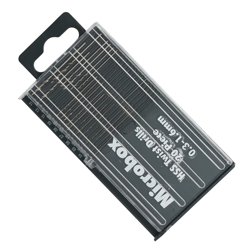 Dapetz ® 20 Pieces Hss Mini Micro Drill Bit Set,