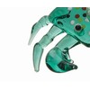 Gallerie II Aqua Crab Glass Ornament Green