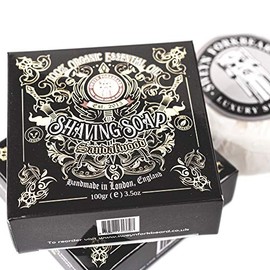 Shaving Soap Sandalwood Sweyn Forkbeard 100g - 100% Organic Premium Shaving Soap Made in London