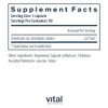 Vital Nutrients Strontium Citrate 227 Soporta Dientes Huesos Saludables Cápsulas