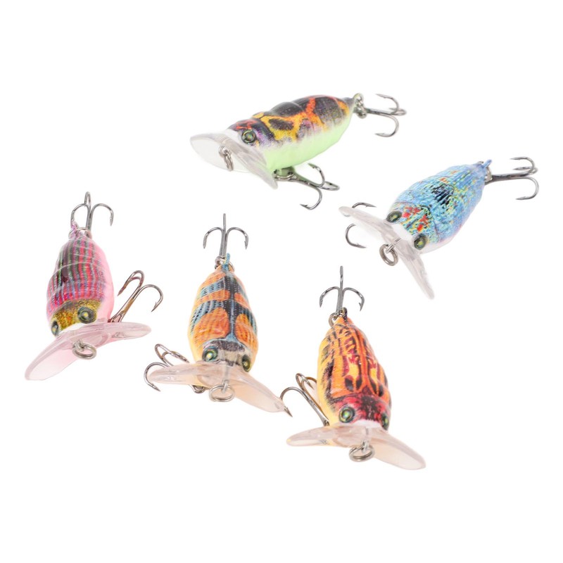 Cicada Fishing Lures Life Like Swimbait Fishing Bait Set with