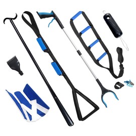 7 PC Hip Kit,Hip Kit for Seniors Total Hip Replacement Prime-Hip Replacement Kit After Surgery,Sock Aids for Putting on Socks,Leg Lifter After Hip Replacement,Dressing Stick