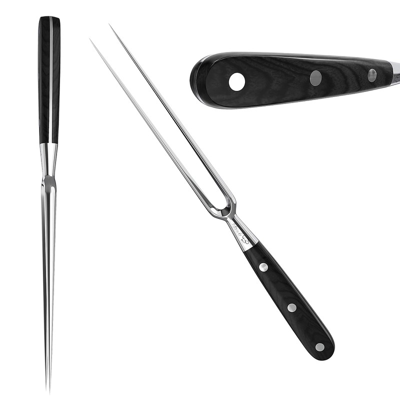 Marindo Professional Meat Fork, Stainless Steel, 31.5 cm, Meat Fork