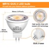 Vannise MR16 GU5.3 LED Bulb 2700K Soft White, 6 Pack