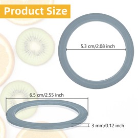 4 Pack Blender Gasket Seals Blender Gasket Replacement Part for Oster and Osterizer Blender Models, O-Ring Gasket Seal