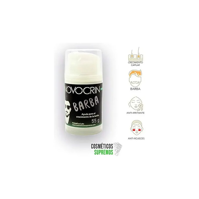3x2 Tratamiento Pro Barba Bigote Rapido Seguro Novocrin 55gr