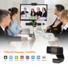LYCANDER USB Webcam with Built-in Microphone, 1080p Full HD, 30fps,