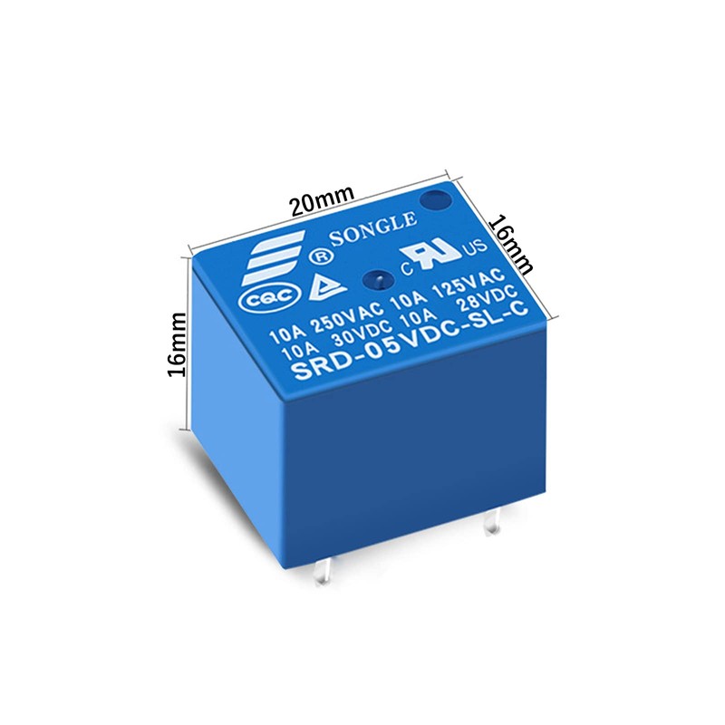 LIKENNY 5V PCB Relay General Purpose Relay Coil Electromagnetic Relay