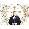 Pastor Appreciation Day Banner Thank You Pastor Photography Backdrop for