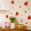 Fujitoya Strawberry Wall Sticker, Decorative, Stylish, Removable