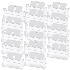 revolt PV Bracket Set: Set of 16 Solar Panel Z Brackets, Nuts, Screws, for Roof Mounting (PV Module Mounting, Solar Holder Flat Roof, Balcony Power Plant)