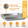 Plasticpro Aluminum Grill Pans, Broiler Pans, Grill Liners, Durable with