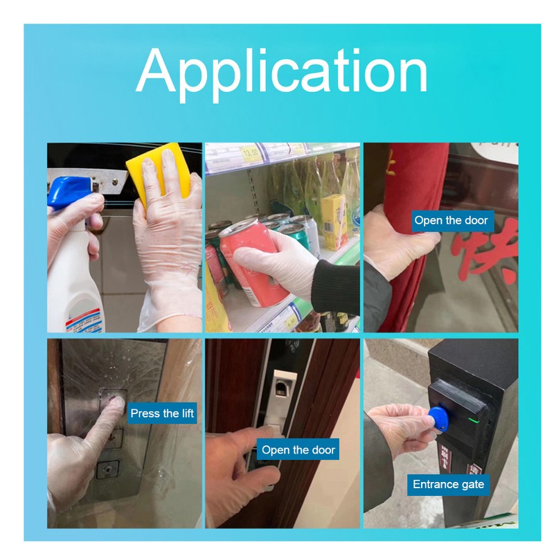 100pcs Disposable PVC Gloves High Elastic Gloves for House Cleaning