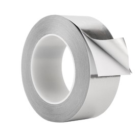 YBhuoo 50mm x 50m Aluminum Foil Tape, 2 inch Heavy Duty Heat Resistant Tape for Home Heating Ventilation air HVAC Ducts Repairing Fixing Kitchen Jointing flame Cold Heat resistant Waterproofs (1)