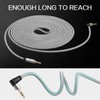 Aux Cord,4ft/1.2M 3.5mm Audio Cable Headphone Cable Male to Male