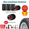 License Plate Screws -Carbon Fiber Pattern Printing, Plastic License Plate