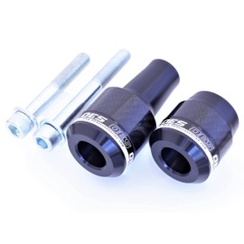 OES Carbon Frame Sliders 2015 2016 2017 2018 2019 2020 2021 2022 2023 Yamaha YZF R1 R1M No Cut (White)