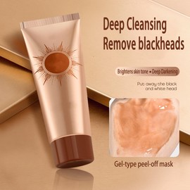 Parowu Aufhellende und Fleckenentferner Gesichtsmaske, Parowu Herbal Spots Peel Off Gesichtsmaske,Peel Off Maske für strahlende Haut, Tiefenreinigung für Gesicht, Nase (3Pcs)