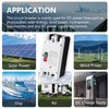 Wengart MCCB Circuit Breaker WGM1PV-250,DC500V 250Amp,2P DC Circuit Breaker for