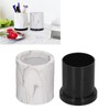 Marble Pattern Pen Holder Beautiful Marble Pattern Anti Slip ABS