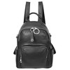 Womens Real Leather Fashion Backpack Casual Style Eliza (Black)