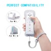 Wii Remote Controller 2 PACK,Wii Controller With Nunchuck Compatible with
