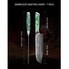 SANMUZUO Santoku Knife - 7 inch - Xuan Series -