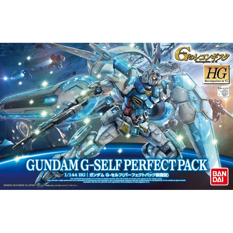 Bandai Hobby 1/144 HG G-Reco Gundam G-Self with Perfect Pack