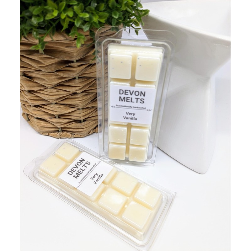 Devon Melts - Very Vanilla - Highly Scented 100% Soy