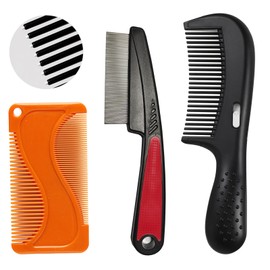 ExcellaElite Scalp Comb for Dandruff Removal 3 Pcs Scalp Sweep Comb, Pressable Sweep Detoxing Energy Massage Combs for Massaging and Cleansing Hair