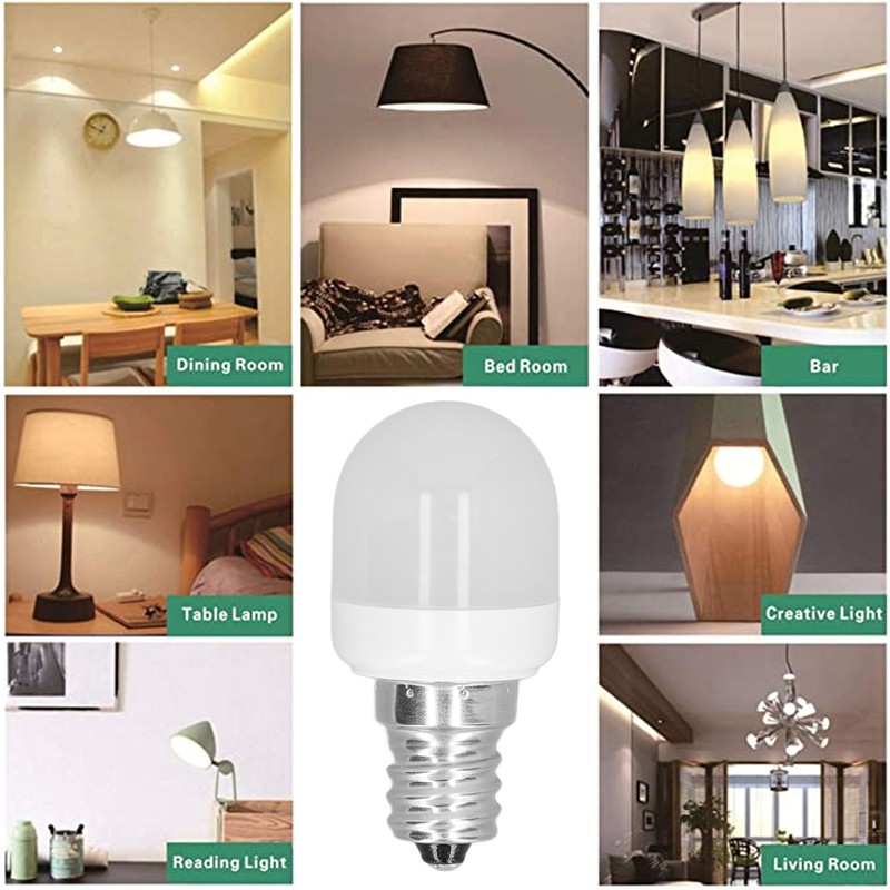 5Pcs Ceiling Light Bulbs 1.5W High Temp Resistant White 75