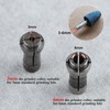 LEONTOOL 4 Pcs Die Grinder Collet Grinding Machine Clamping Collet