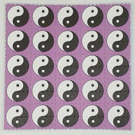Yin Yang Pink Blotter Art Psychedelic Art Gift Acid Art 100 Tab Sheet