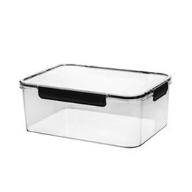 Refrigerator Storage Box Sealed Large Capacity Fridge Organizing Box for Kitchen Vegetables Fruits Tranparent