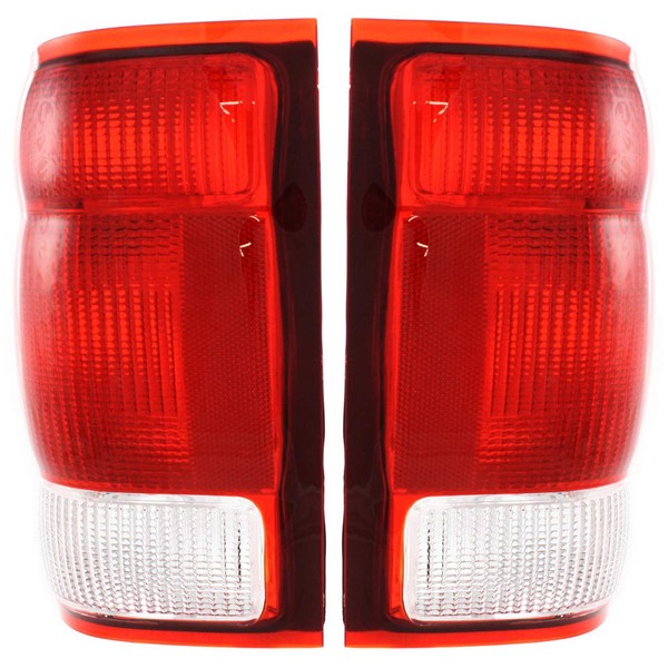 For 2000 Ford Ranger Tail Light Driver and Passenger Side