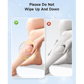 Crystal Hair Remover for Women and Men, Reusable Crystal Hair Eraser Magic Painless Exfoliation Hair Removal Device, Epilator Device for Legs Back Arms