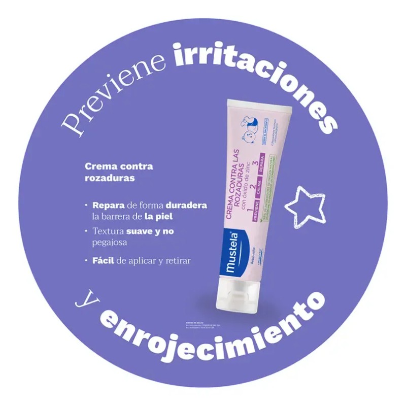 Crema Mustela Contra Rozaduras 123 108 Ml