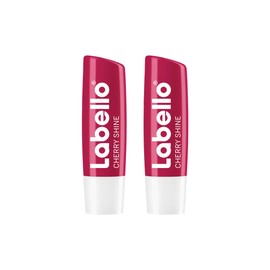 Labello Lip Balm Fruity Shine Cherry Pack of 2 x 5 ml
