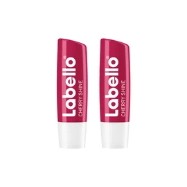 Labello Lip Balm Fruity Shine Cherry Pack of 2 x 5 ml